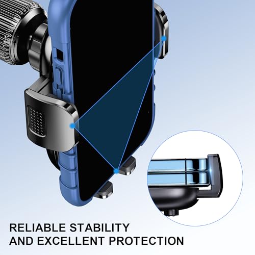 GUWEZ Phone Holder Car Mount for iPhone [Powerful Suction] Phone Mount for Car Dashboard Windshield Air Vent Universal Accessories [Thick Cases Friendly] Automobile Phone Holder Fit iPhone Smartphone - style: Windshield/Dashboard/Vent