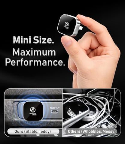 Wireless CarPlay Adapter Compatible with Apple and Android, 2 in 1 Wired to Wireless Adapter, 5.8GHz WiFi, Bluetooth 5.3, Plug and Play for Factory Wired CarPlay Cars - 2026 (Silver) - color: Silver