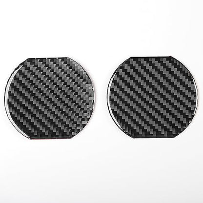NVCNX Real Premium Carbon Fiber Car Dashboard Sides Air Vent Outlet Cover Compatible with Toyota RAV4 2013 2014 2015 2016 2017 2018 Interior Dash Trim Accessories Black - color: Dashboard Sides Air Vent