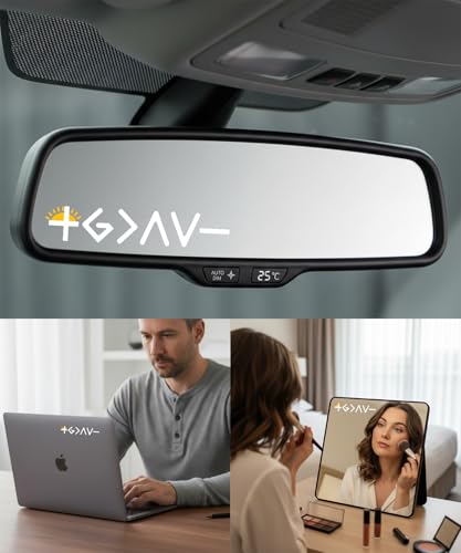 2 Pack Car Seat Belt Cover Pads with 3 PCS God is Greater Than the Highs and Lows Rearview Mirror Stickers, Christian Car Accessories Set for Women and Men - color: GAV