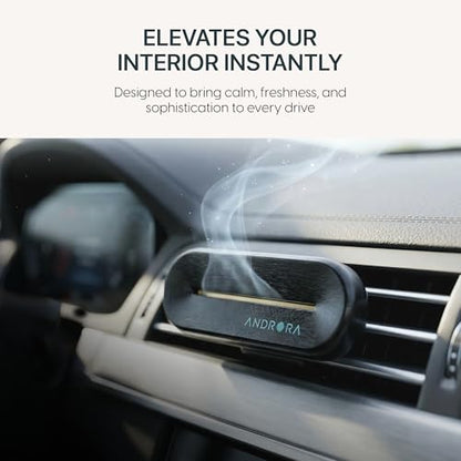Luxury Car Air Freshener - Aesthetic Car Accessories - Twilight (Pine & Eucalyptus) - REACH & CA Prop 65 Compliant - Formulated Without Phthalates & Benzene - Premium New Car Gift