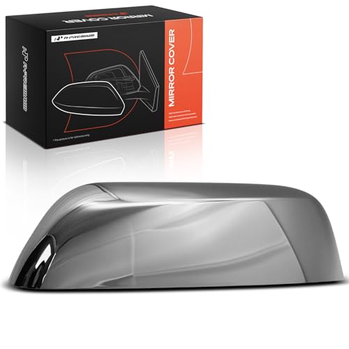 A-Premium Driver Side Rearview Mirror Cover Cap - Compatible with Ford Explorer 2019 - Chrome - style: Left Driver Side