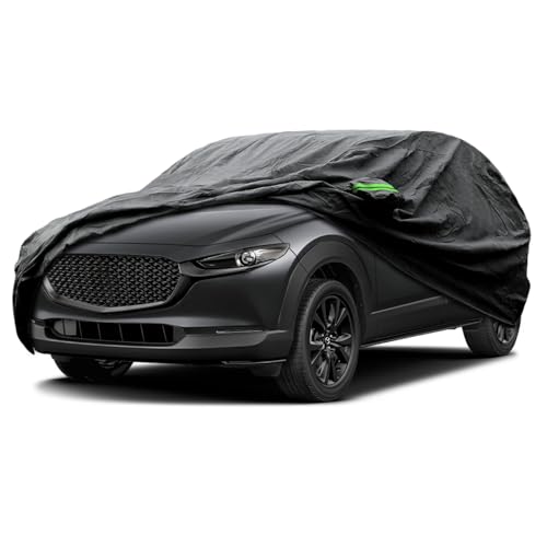 Proadsy Car Cover Custom Fit for 2020-2025 2026 Mazda CX-30, Waterproof All Weather for Automobiles, Full Exterior Cover Rain Snow Sun Protector Indoor Outdoor Car Cover - size: Mazda CX-30