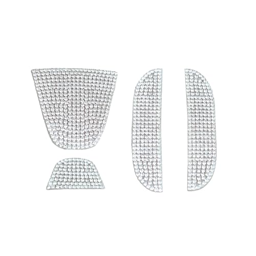 2022 Accord Bling Car Accessories Car Rear Logo Emblem Sticker Shiny Crystal Sticker Interior Accessories Compatible with Accord Accessories 10th Civic Sedan 2022 2021 2020 2019 2018 - color: Rear Logo