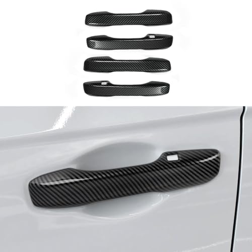 for 2023 2024 2025 Honda Accord 11th Gen Accessories Outer Door Handle Cover Decals ABS Carbon Fiber Exterior Stickers, B - color: Outer Door Handle Cover, B
