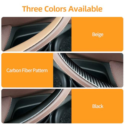 3 PCS Door Handle Covers Compatible with BMW X5 E70 2008-2013, X6 E71/E72 2008-2014 Accessories, Front Rear Left Right Side Inner Door Pull Handle Cover, Carbon Fiber Pattern - color: Carbon Fiber Pattern