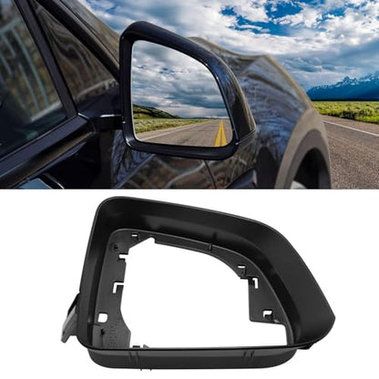 Jaronx Compatible with Tesla Model Y Side Mirror Cover Housing 2018-2025, Right Passenger Side Door Wing Rearview Mirror Frame Cover Compatible with Tesla Model Y Accessories - size: Model Y Right