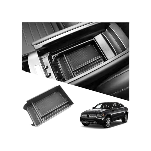 Ruiya 2023-2025 2026 GLC 300 Center Console Organizer for Mercedes GLC 300 Accessories Middle Console Organizer Compatible with 2023 2024 2025 2026 Mercedes GLC Class X254 Coupe & SUV - color: 2023+ Mercedes GLC Class
