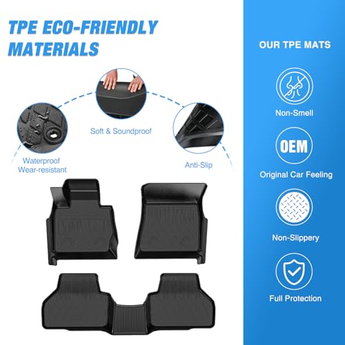 Nilight Floor Mats for BMW X3 F25 2011-2017 / BMW X4 2015 2016 2017 2018 All Weather Custom Fit Heavy Duty Floor Liners - color: 2011-2017 BMW X3 X4