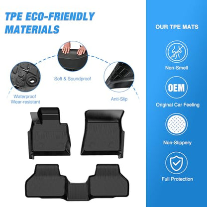 Nilight Floor Mats for BMW X3 F25 2011-2017 / BMW X4 2015 2016 2017 2018 All Weather Custom Fit Heavy Duty Floor Liners - color: 2011-2017 BMW X3 X4