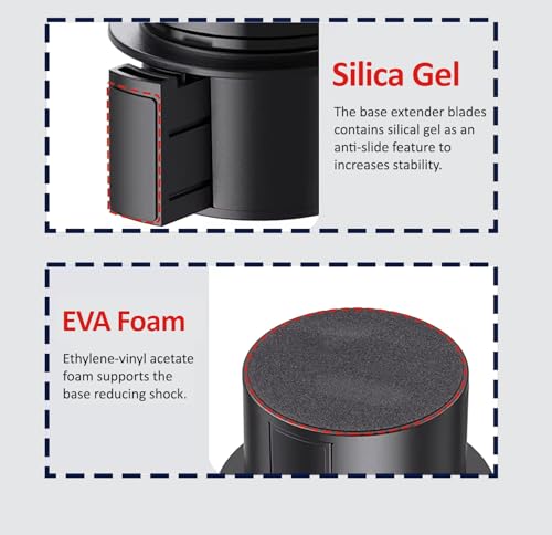New Car Cup Holder Expander Compatible with Owala FreeSip (32 & 40 Oz. Models), Also Compatible with FreeSip Sway 40oz, Large Water Bottles and Tumblers