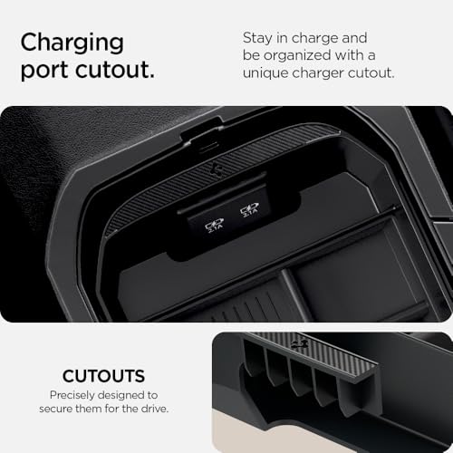 Spigen Console Organizer for Toyota RAV4 2019-2025 and RAV4 Prime 2021-2025 - size: Toyota RAV4