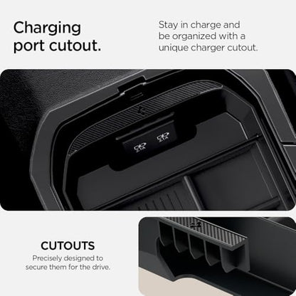 Spigen Console Organizer for Toyota RAV4 2019-2025 and RAV4 Prime 2021-2025 - size: Toyota RAV4