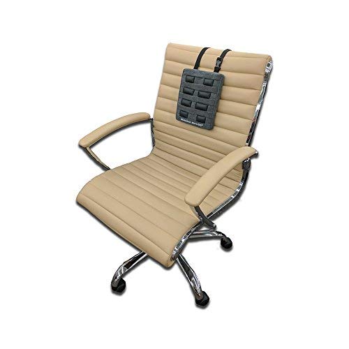 Gokhale Method Stretchsit Cushion - Lumbar Support/backrest for Chairs/car Seats - Traction/Decompression for Relief from Lower Back, Upper Back, Neck, disc, and Sciatic Pain - Posture Support
