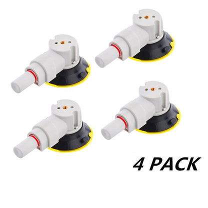 3" Mounting Vacuum Suction Cup with 1/4"-20 Female Thread, Small Hand Pump Glass Sucker for Car Camera (3" Suction Cup(4 Pack)) - size: 3" suction cup(4 PACK)