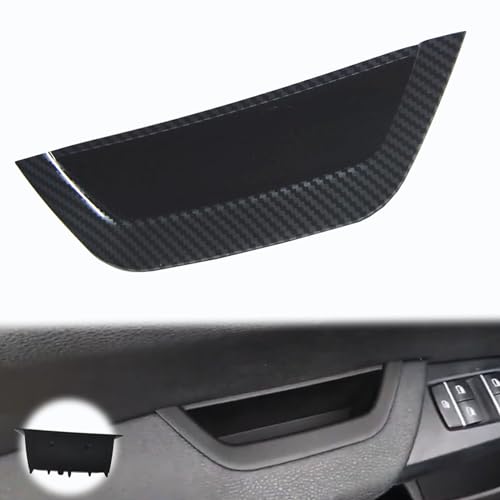 Carbon Fiber Pattern Driver Side Door Armrest Handle Storage Compartment Compatible for BMW X3 F25 2010-2016 X4 F26 2014-2017 Cover Door Container Storage Box Door Armrest Cover - color: Carbon Fiber Pattern, size: Armrest Box