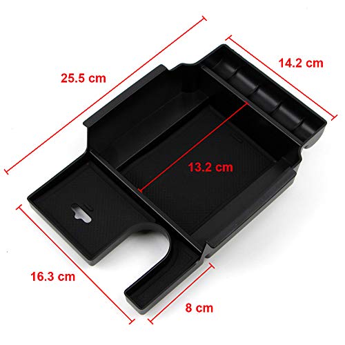 Dreamseek Center Console Organiser for 2016-2022 Lexus RX200t RX350 RX400h RX450h Armrest Storage Tray Glove Box Holder