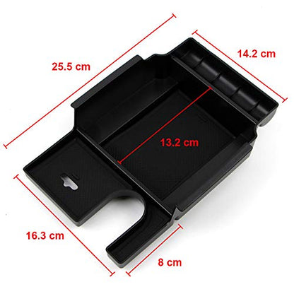 Dreamseek Center Console Organiser for 2016-2022 Lexus RX200t RX350 RX400h RX450h Armrest Storage Tray Glove Box Holder