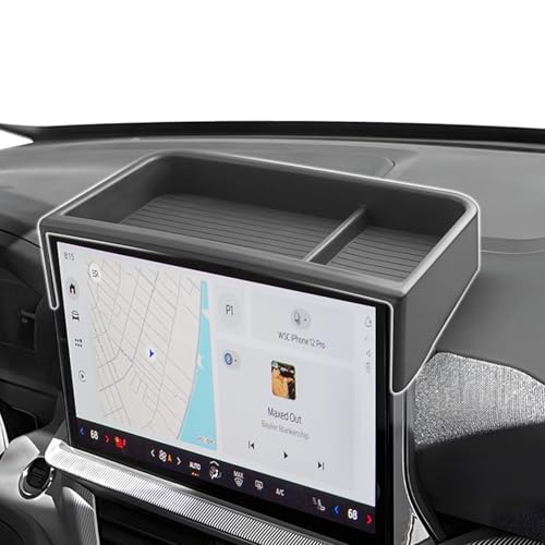 SXCY for 2025 2026 Ford Explorer Dashboard Organizer Tray for 2025 2026 Ford Explorer Accessories Screen Back Tray 2025 2026 Explorer Behind Dash Console Organizer Tray - color: 2025 2026 Explorer Dash Tray