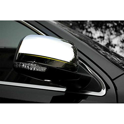 Chrome Durable ABS Door Handle Cover and Door Side Mirror Cover Trim Kit for 2011-2016 Jeep Grand Cherokee / 2011-2016 Dodge Durango