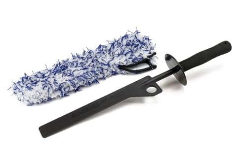 [Barrel Blade Lite] Microfiber Wheel Brush - Blue Plush