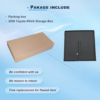 BIXUAN 2026 RAV 4 Wireless Charging Protective Mat for 2026 Toyota RAV 4 Wireless Charger Tray Pad Center Console 2026 RAV 4 Middle Console Interior Accessories - color: Black3