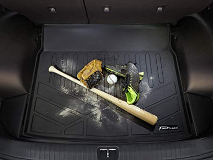 SMARTLINER All Weather Custom Fit Cargo Liner Behind The 3rd Row Compatible with 2020-2025 Kia Telluride - color: Kia Telluride 2020 - 2025