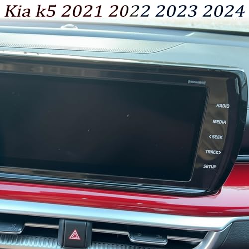 Center Contro Side Trim, for Kia K5 2021 2022 2023 2024, Dashboard Center Contro Trim Car Sport Accessories - Wine Red - color: Wine Red