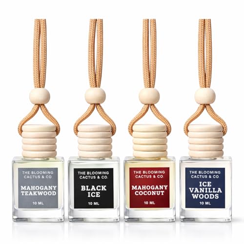 4 Pack Air fresheners | Long lasting car air fresheners, Hand-made in USA | Small room diffuser | Small Business Woman Owned. (10 ml Fresh & Earthy Pack Mix) - style: 10 ml Fresh & Earthy Pack Mix