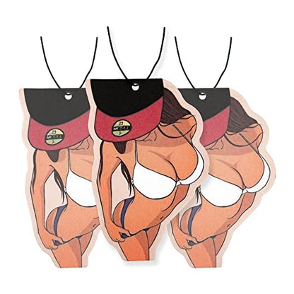 Funny Naughty Unique Car Air Fresheners Scented With Premium Oils By Fresh Fresheners (Italiana) - color: Italiana