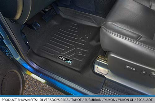 SMARTLINER Custom Fit Floor Mats 2 Row Liner Set for 2011-2014 Chevrolet Tahoe - color: Chevrolet (Tahoe) 2011-2014