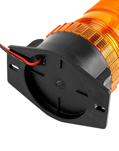 QWORK Amber Led Strobe Lights, Warning Emergency Flashing Beacon Lights for Trucks, Cars, Bus, Tractor, Mower, ATV, Golf Carts, UTV, 2 Pack - size: 2 Pack