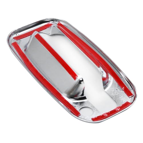 Anxingo 2 Pcs Chrome Door Handle Covers, Replacement for Chevrolet Tahoe/Silverado/Suburban 00-06, Replacement for GMC Sierra 96-06 / Yukon 00-06, with Passenger Keyhole