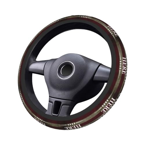 I'm in Charge Here Steering Wheel Cover Non Slip 15in Universal Car Accessories Comfortable Fit for Car SUV Truck