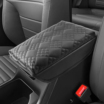 SKTU for 2026 Kia K4 Hatchback Center Console Cover for 2025 2026 Kia K4/2026+ Kia K4 Hatchback Armrest Cover Kia K4 2025 2026 Accessories Soft Console Cushion [Thicken] 2026 K4 Hatchback Seat Box Pad - color: 2025+ K4/2026+ K4 Hatchback Thicken