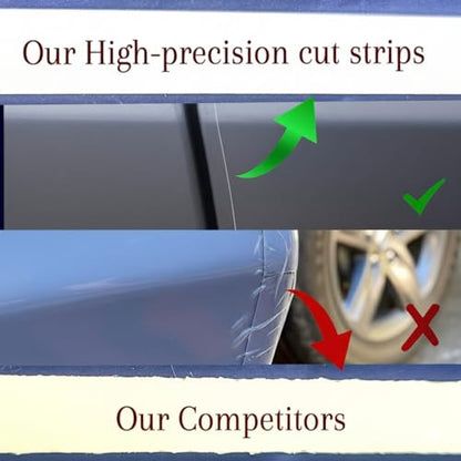 5 Door Edge Guard Upromax Made with Paint Protection Film, Scotch Guard, PPF 8mil Precut Strips, Universal Fit Cars, Truck, SUV, Clear Tape, Door Protector, Car Accessories Upromax - size: Door Edge/Clear/5 Doors
