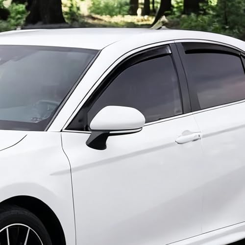 in-Channel Window Visors Rain Guards for Toyota Camry 2018-2024 Window Wind Deflectors Sun Visor Vent Shades Smoke Tinted - size: For Camry 2018-2024