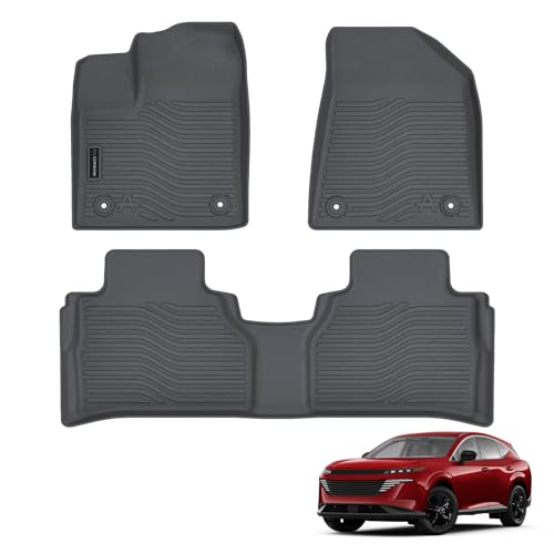 Auxko All Weather Floor Mats Fit for 2025 2026 Nissan Murano TPE Liners Accessories Guard Odorless Anti-Slip Floor Liners for 2025 2026 Nissan Murano - size: 5) murano|2025-2026|floor mats