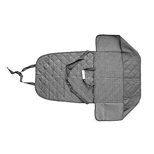 HONEST OUTFITTERS Dog Car Seat Covers, Pet Front Cover for Cars, Trucks, and Suv's - Waterproof & Nonslip Dog Seat Cover(Gray) - color: Grey