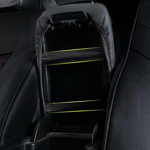 AOMSAZTO Armrest for Nissan Altima 2019 2020 2021 2022 2023 2024 2025 Black Leather Console Cover - size: 2019-2024 Nissan Altima
