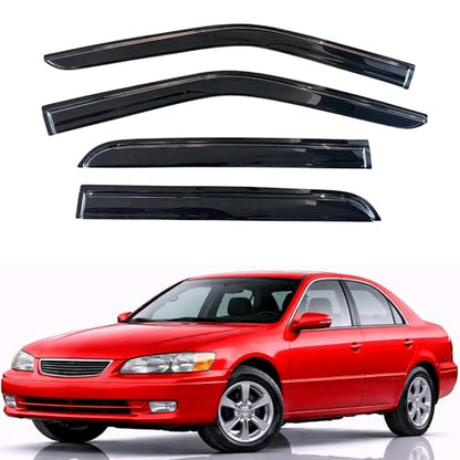 KPY Rain Guards Fit for 1997-2001 Toyota Camry, Out-Channel Window Visors Vent Wind Deflectors 4PC, Car Accessories for 97-01 Camry - size: 1997-2001 Camry