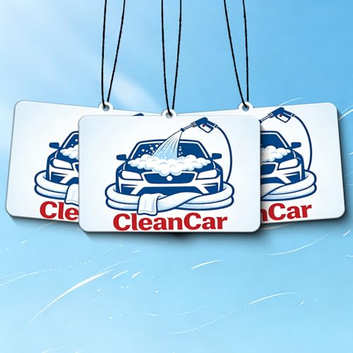 10-1000 Pcs Custom Logo Car Air Fresheners Bulk, Personalized Car Air Fresheners with Picture, Bulk Customized Gifts for Business Events and Branding (Horizontal Rectangle) - color: Horizontal Rectangle