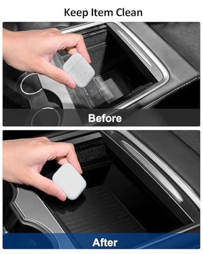 5PCS Center Console Organizer Tray for Tesla Model Y Juniper Model 3 Highland Accessories 2025 2026, Smooth Sliding Center Tray Armrest Organizer Cup Holder Insert Hidden Compartment Storage - size: Juniper & Highland (Style 2)