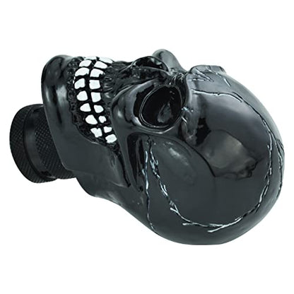 Skull Gear Speed Shift Stick Head Fit Most Cars - color: Black