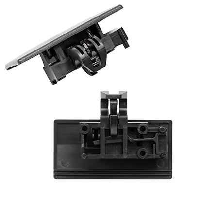 Gledewen Glove Box Latch Handle (Black), Compatible with 2008-2016 Ford F150 F250 F350 F450 F550 Super Duty Edge, Lincoln Mark LT MKX | BL3Z-1506072-AE Glove Box Door Lock Open Handle - color: Black Glove Box Latch Handle