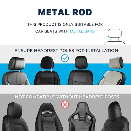 Car Back Seat Tray Table-Stable Auto Backseat Food Trays Desk for Rear Passenger Road Trip Eating & Work, Multifunctional Adjustable Travel Tray with Phone Drink Holder for Laptop iPad