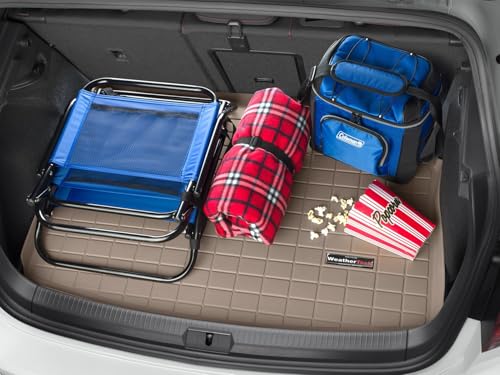 WeatherTech Cargo Trunk Liner with Bumper Protector for Mercedes AMG GLS 63, GLS-Class, AMG GLS 63 SUV - Behind 2nd Row w/Bumper Protector (421329SK), Grey - color: Grey