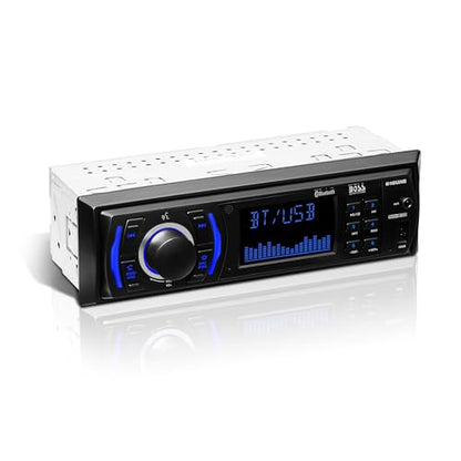 BOSS Audio Systems 616UAB Car Stereo With Bluetooth - Single DIN, MP3, USB, Aux-in, AM/FM, No CD DVD Player - style: 616UAB