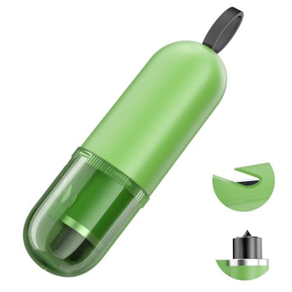 TICARVE 2-in-1 Window Breaker Seatbelt Cutter Emergency Escape Tool Glass Breaker Keychain Essential Car Safety Hammer for Vehicle Emergencies - color: Green