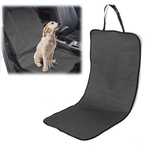 Car Seat Cover for Dogs, Waterproof Scratch-Proof Car Seat Cushion Pad, Oxford Cloth Safety Travel Pet Mat, Universal Automotive Interior Protector for Cars, Trucks, SUVs (Black) - color: Black